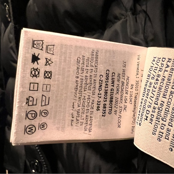 CLUNY GIUBBOTTO Fur-Trim Nylon Down Parka Moncler - 4 - Picture 4 of 9